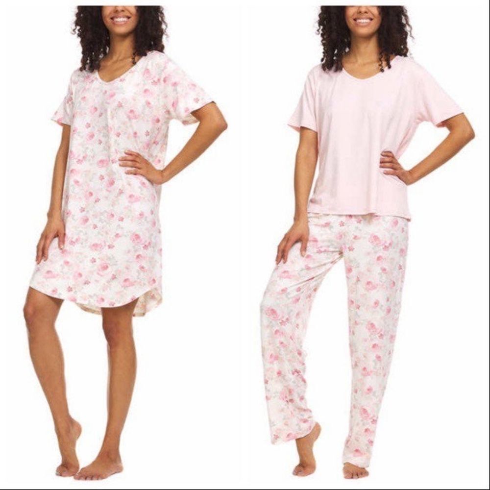 Flora Nikrooz 3pcâLounge/PJÂ set